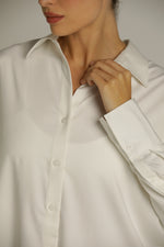 חולצה מכופתרת אוברסייז | קנת קול