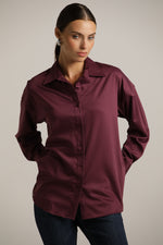 חולצה מכופתרת אוברסייז | קנת קול