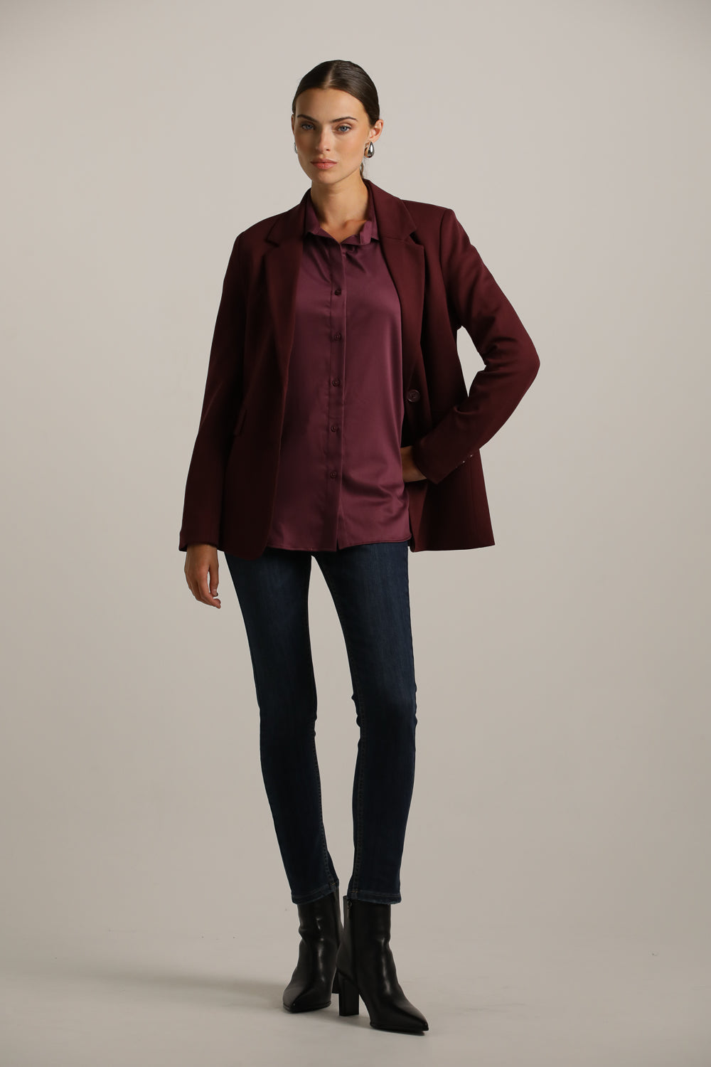 חולצה מכופתרת אוברסייז | קנת קול