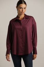 חולצה מכופתרת אוברסייז | קנת קול