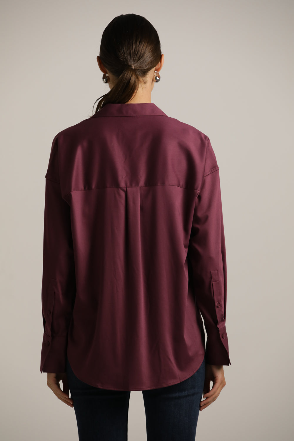 חולצה מכופתרת אוברסייז | קנת קול