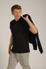 חולצת סריג פולו לגברים | קנת קול