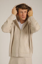 סריג מבד ריב עם קפוצ'ון | קנת קול