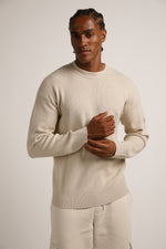 סווטשירט סריג בטקסטורת ריב | קנת קול