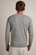 סווטשירט סריג בטקסטורת ריב | קנת קול