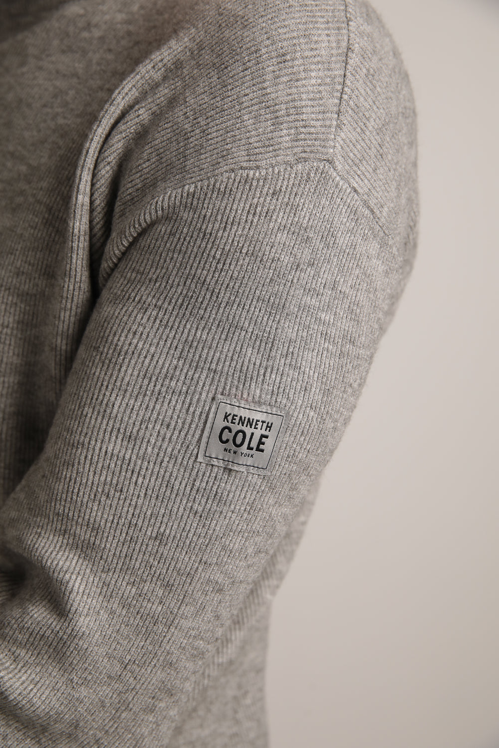 סווטשירט סריג בטקסטורת ריב | קנת קול