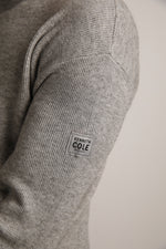 סווטשירט סריג בטקסטורת ריב | קנת קול