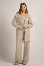 קרדיגן סרוג ארוך | קנת קול