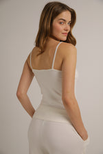 גופיית ספגטי בטקסטורת סריג | קנת קול