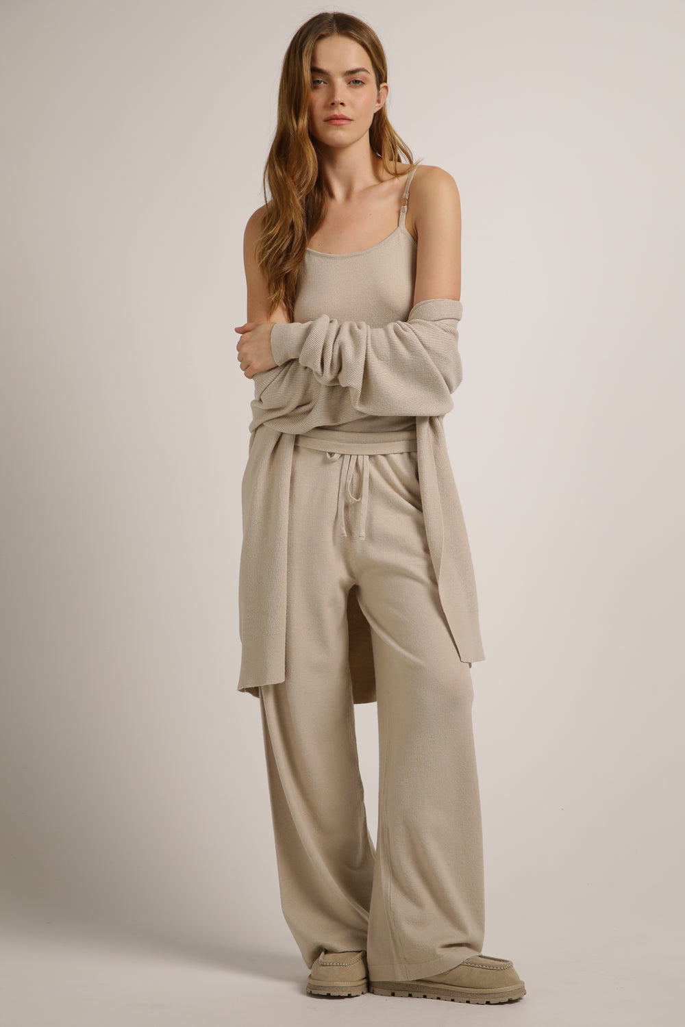 גופיית ספגטי בטקסטורת סריג | קנת קול