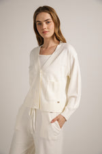 קרדיגן סרוג בגזרת קרופ | קנת קול