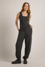 מכנסי סריג עם סיומת צמודה | קנת קול