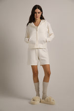 ג'קט סרוג עם קפצ'ון | קנת קול