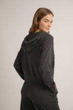 ג'קט סרוג עם קפצ'ון | קנת קול