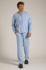 מכנסי סריג ארוכים מבד ריב | קנת קול