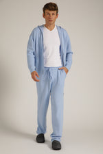 מכנסי סריג ארוכים מבד ריב | קנת קול