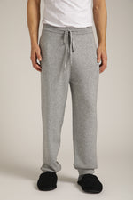 מכנסי סריג ארוכים מבד ריב | קנת קול