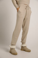 מכנסי טרנינג סריג בגזרה צרה | קנת קול