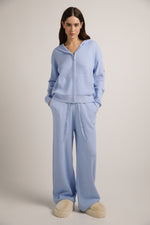 ג'קט ריב סרוג עם קפוצ'ון | קנת קול