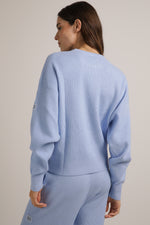 סווטשירט סרוג מבד ריב | קנת קול