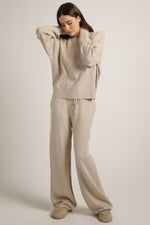 סווטשירט סרוג מבד ריב | קנת קול