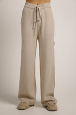 מכנסי סריג בגזרה רחבה | קנת קול