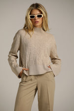 סריג גולף מעוצב עם לוגו המותג | קנת קול