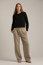 קרדיגן סריג עם לוגו בגב | קנת קול