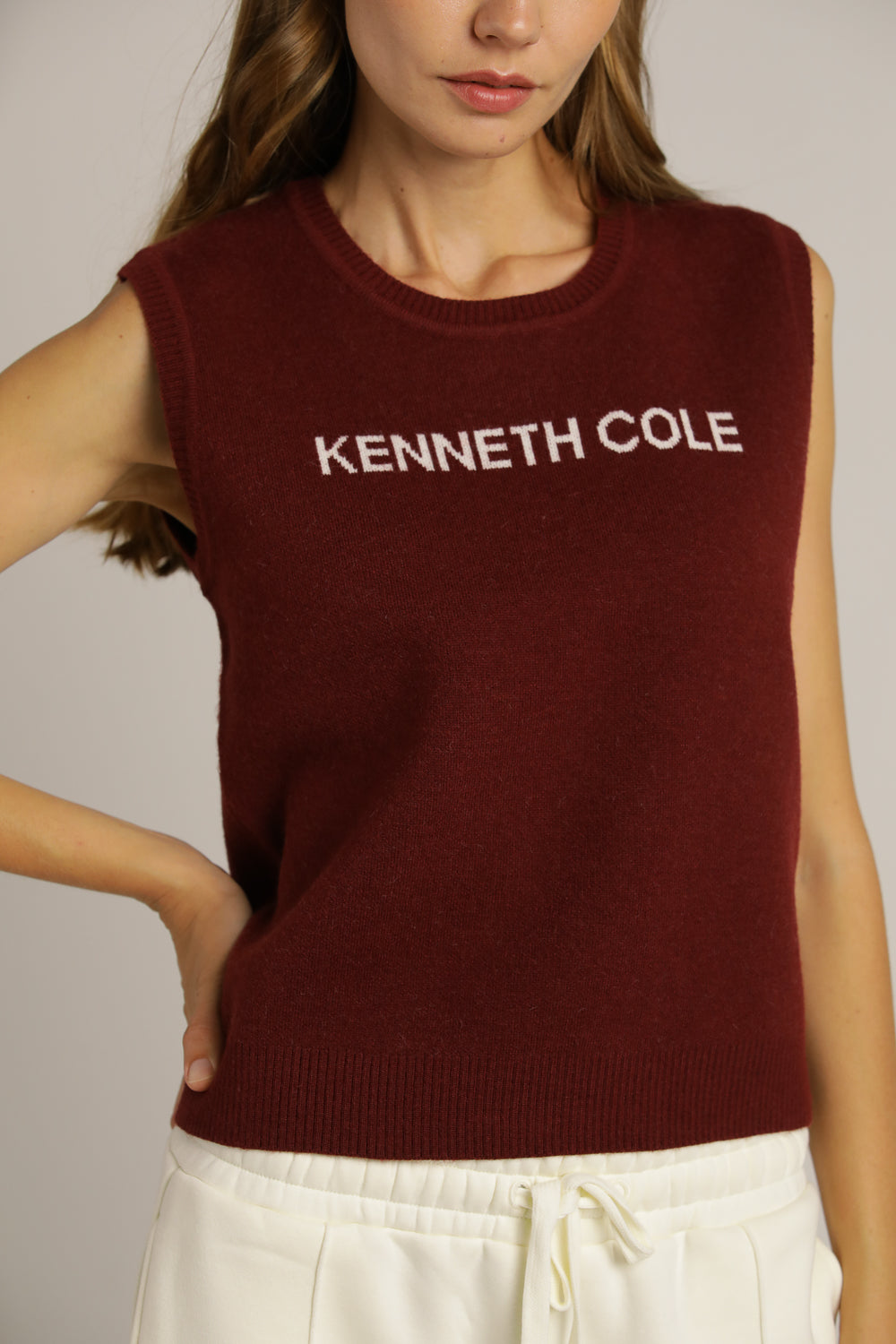 ווסט סרוג ממותג לנשים | קנת קול