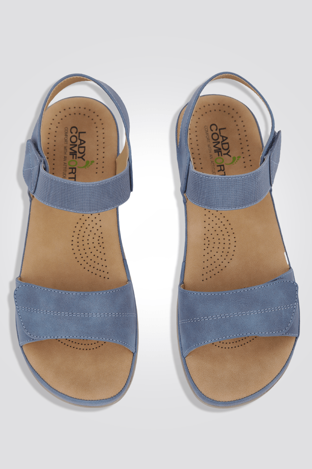 סנדל לנשים בצבע ג'ינס - MASHBIR//365