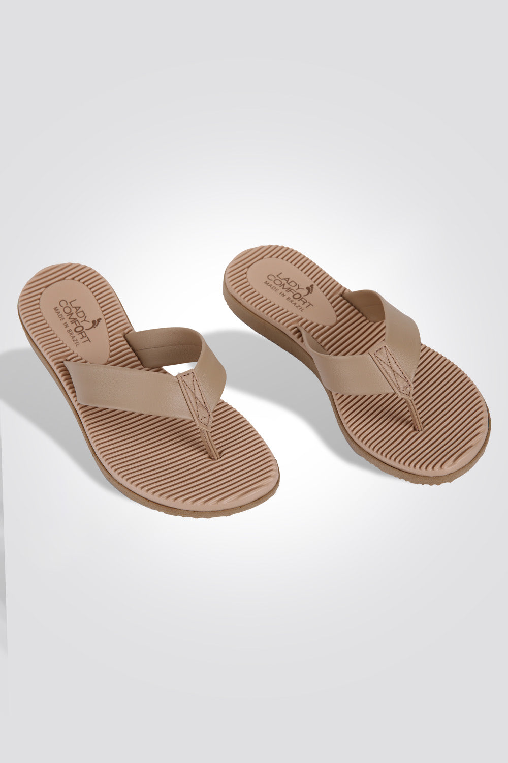 כפכפי אצבע בצבע בז'