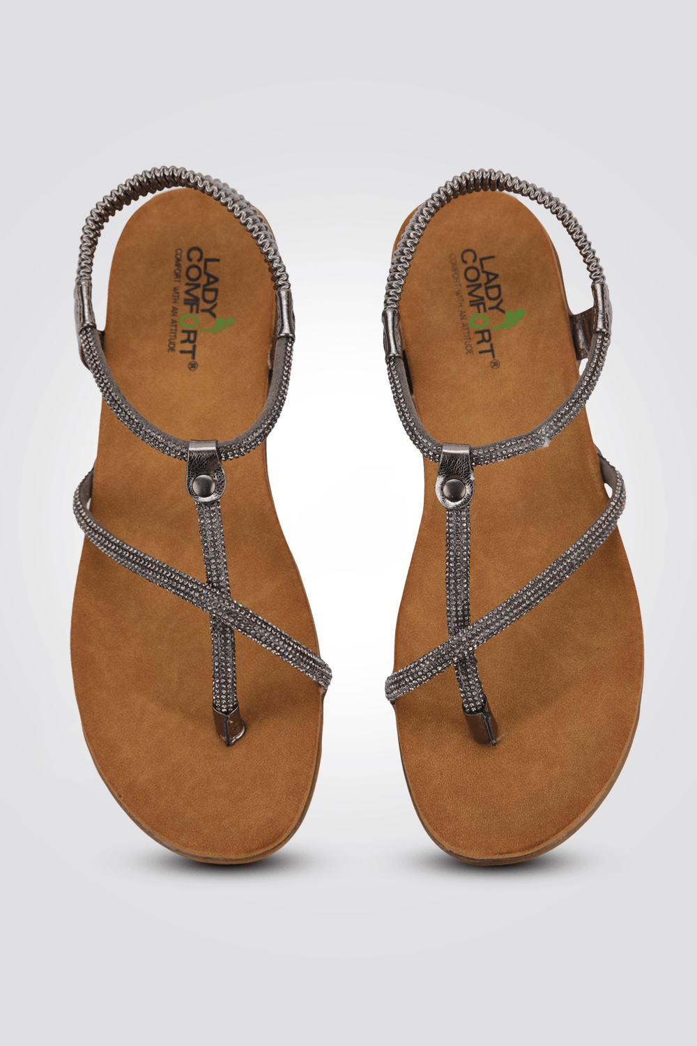 סנדלי אצבע בצבע נחושת - MASHBIR//365