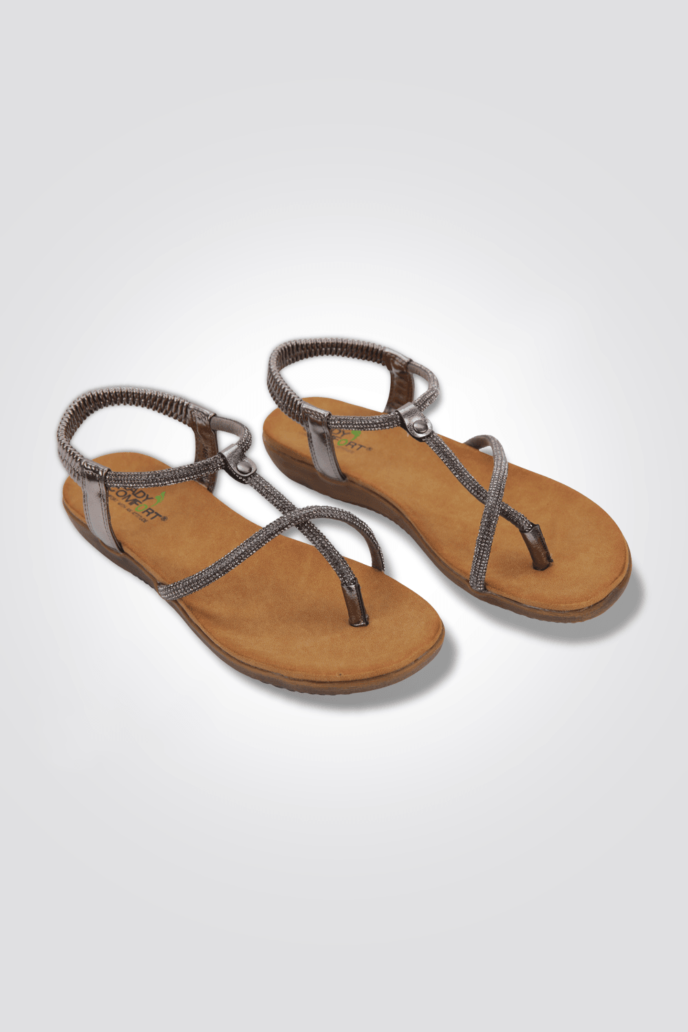 סנדלי אצבע בצבע נחושת - MASHBIR//365