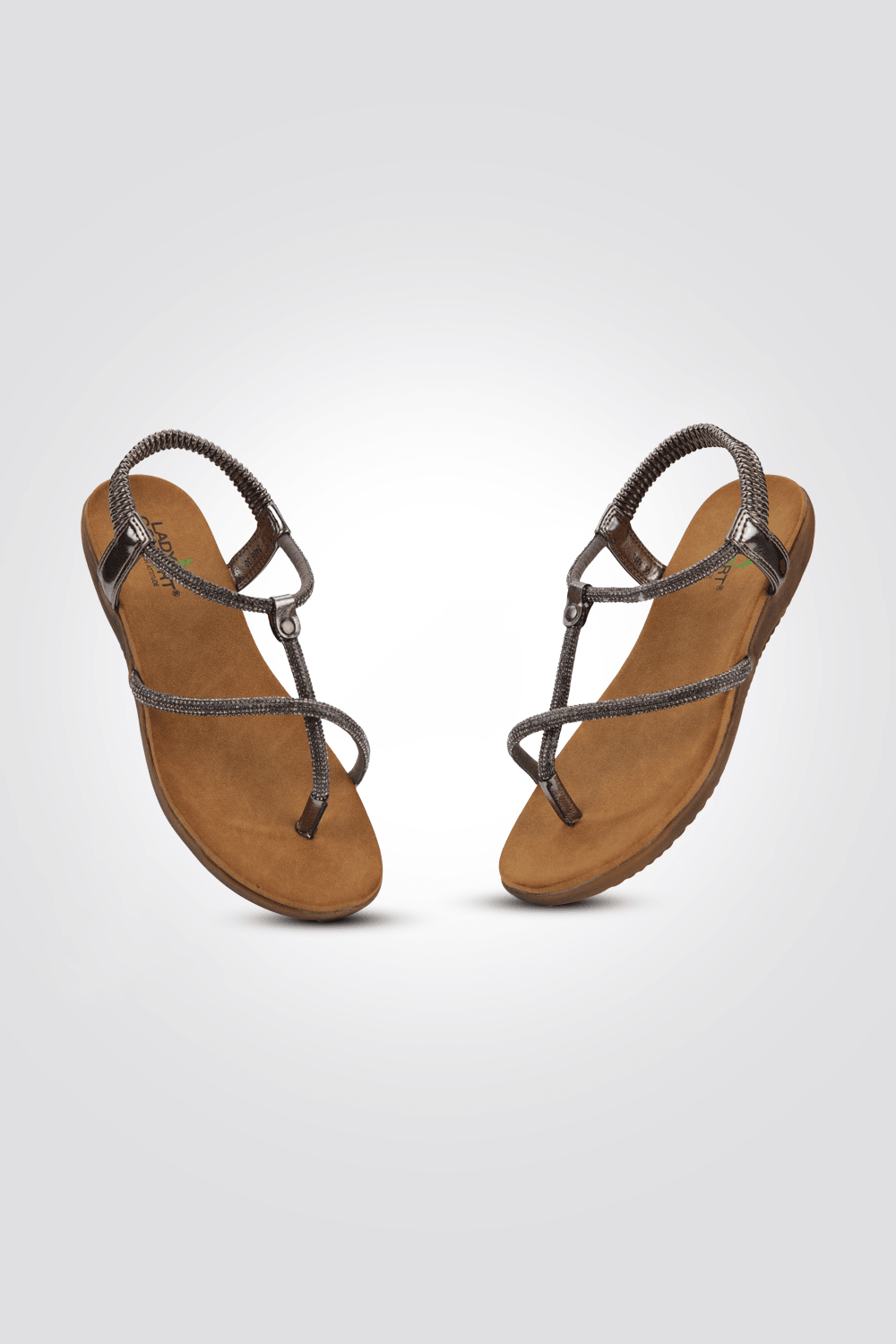 סנדלי אצבע בצבע נחושת - MASHBIR//365