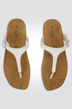 כפכף אצבע בצבע לבן - MASHBIR//365