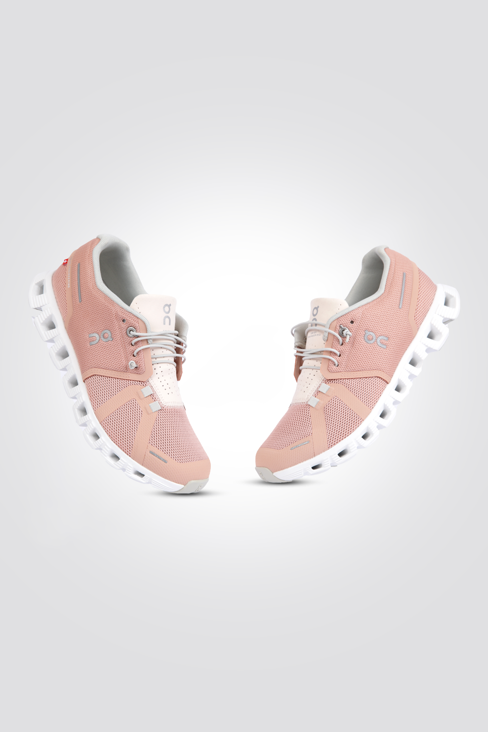 נעלי ספורט לנשים Cloud 5 בצבע ורוד ולבן
