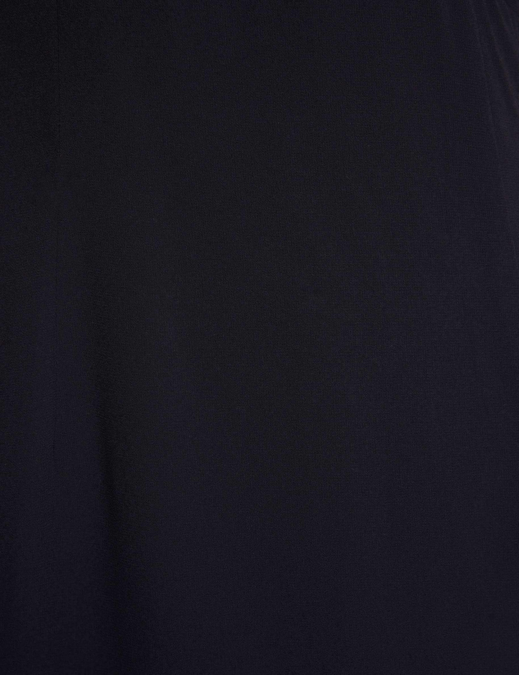 שמלת מידי עם רצועות שרשרת בצבע נייבי - MASHBIR//365