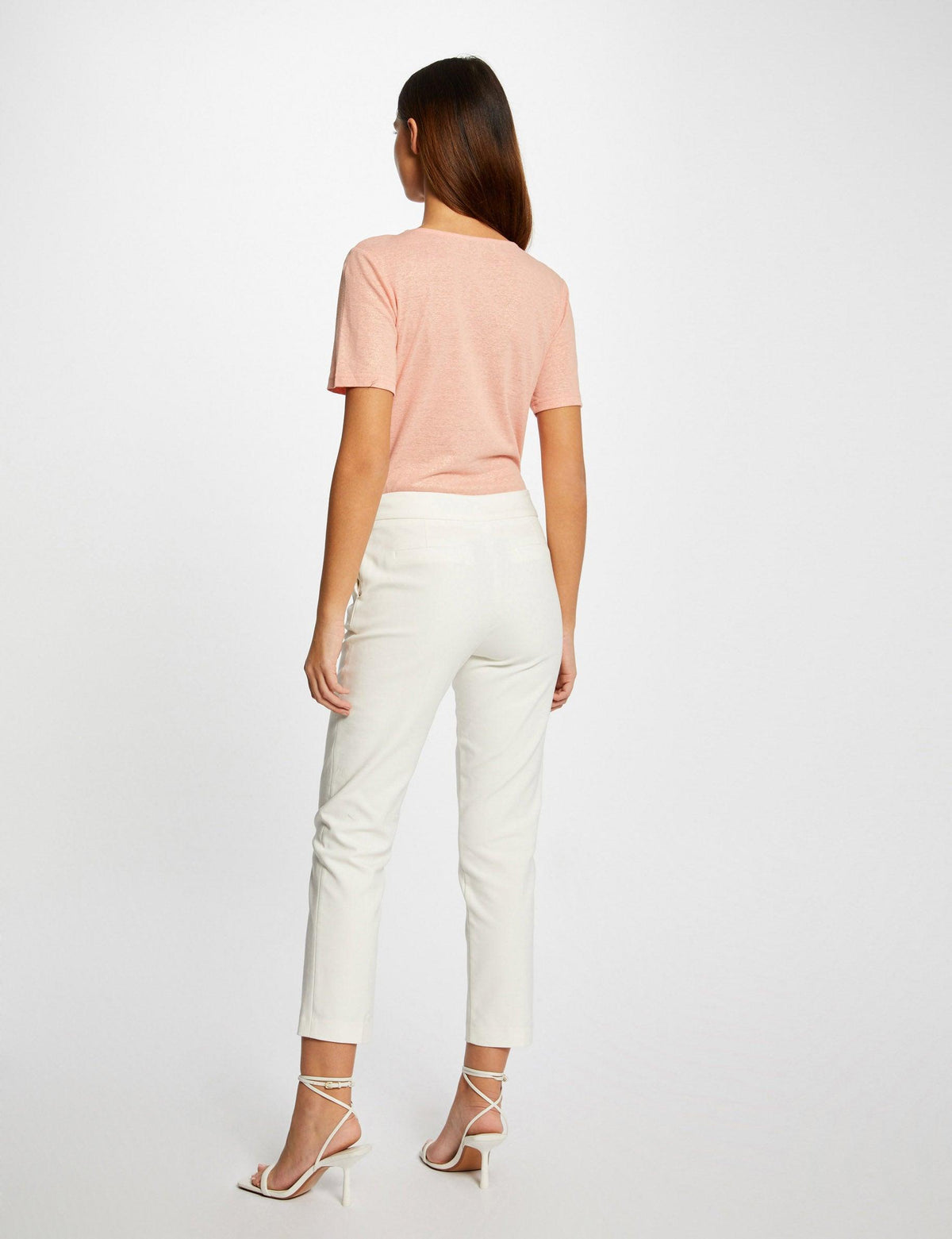 טישירט קצרה בצבע ורוד - MASHBIR//365