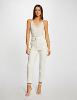 גופיית תחרה בצבע שמנת - MASHBIR//365