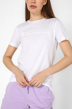 טישירט LEGACY-CREWNECK בצבע לבן - MASHBIR//365