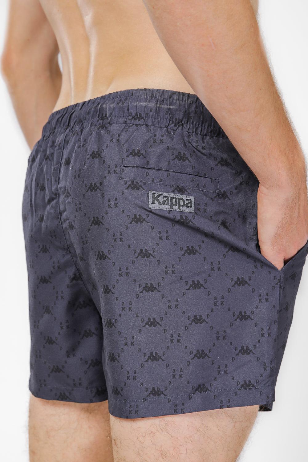 בגדי ים לגבר עם לוגו בצבע שחור - MASHBIR//365