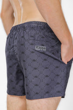 בגדי ים לגבר עם לוגו בצבע שחור - MASHBIR//365