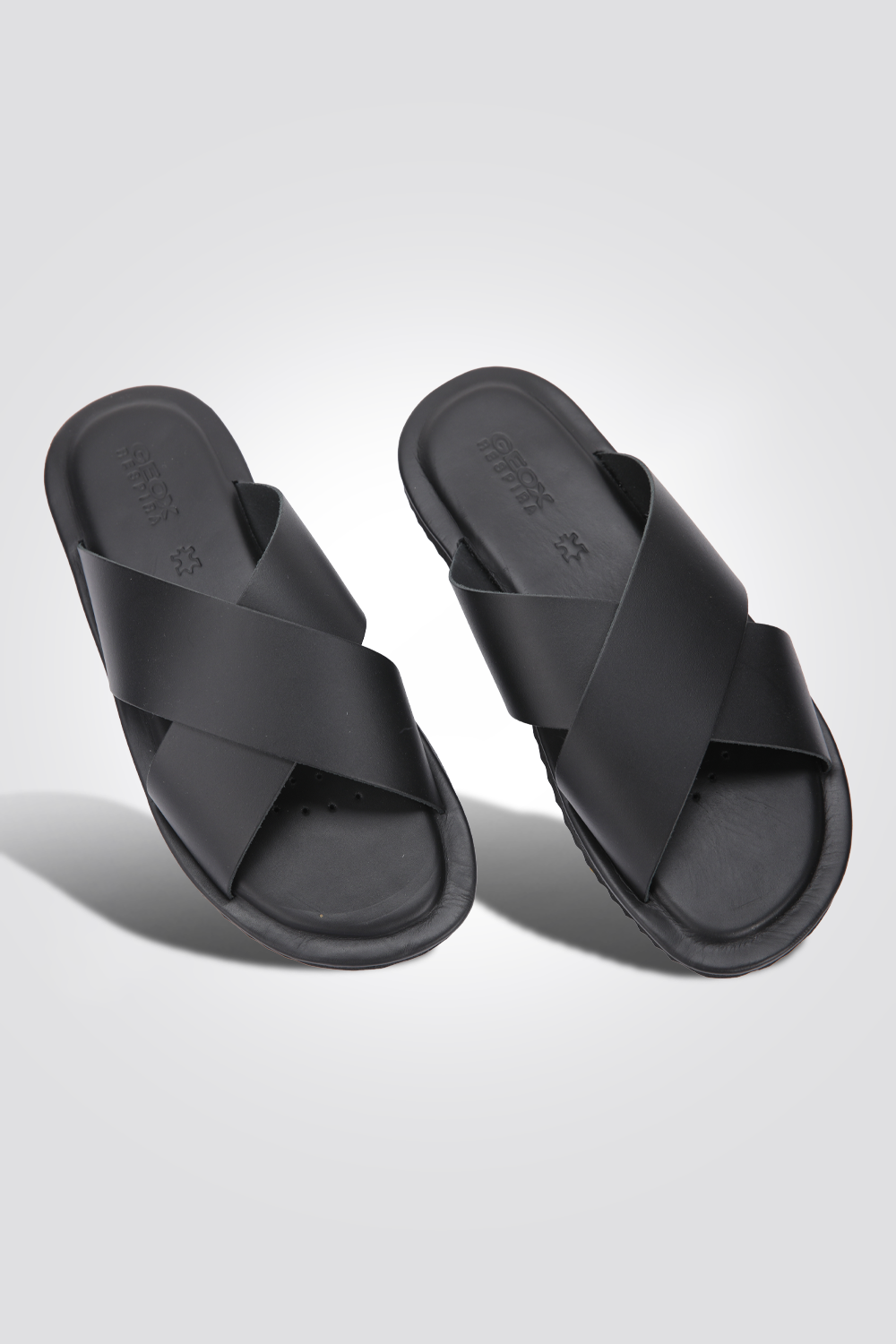 סנדלים לגברים  U Erice בצבע שחור