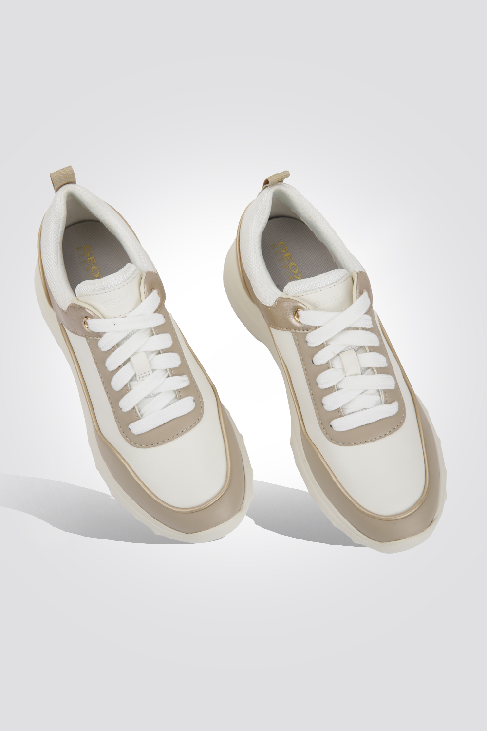 סניקרס לנשים CALZ SINTETICO DONNA בצבע אוף וויט