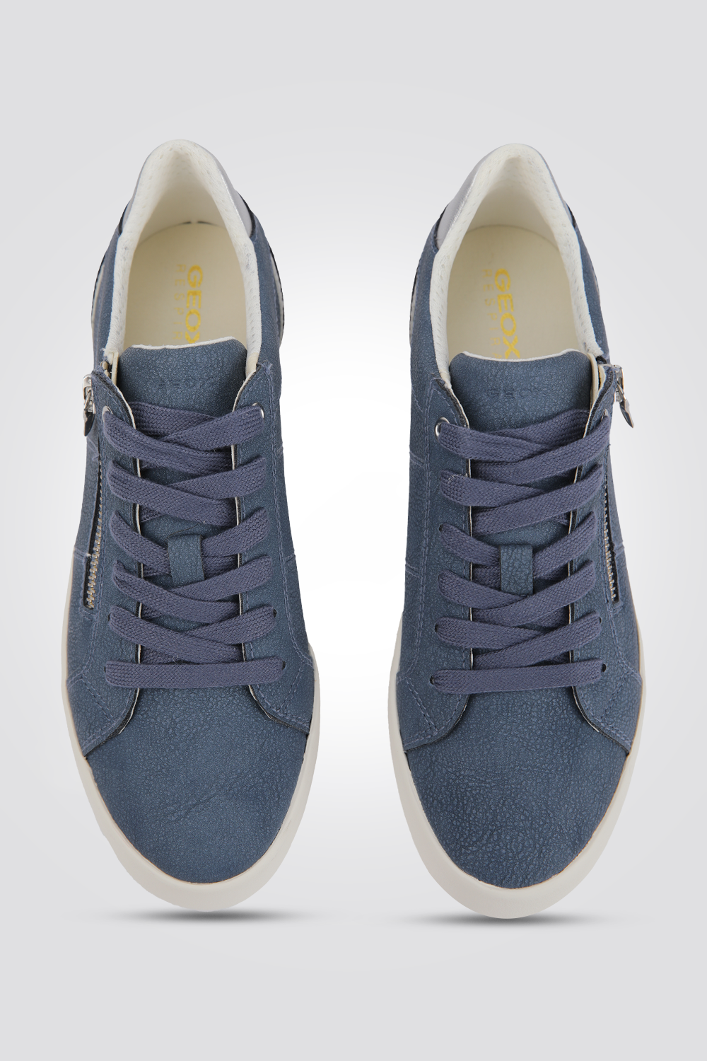 סניקרס לנשים CALZ SINTETICO DONNA בצבע כחול וכסוף