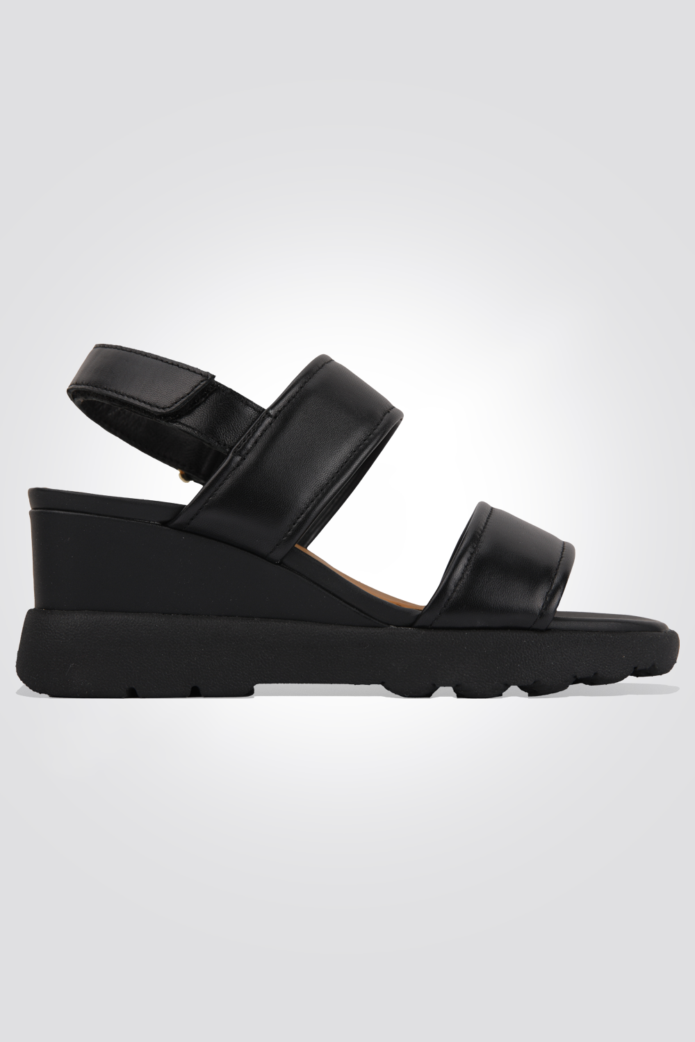 סנדלים לנשים PELLE TACCO SUP. 3 CM בצבע שחור