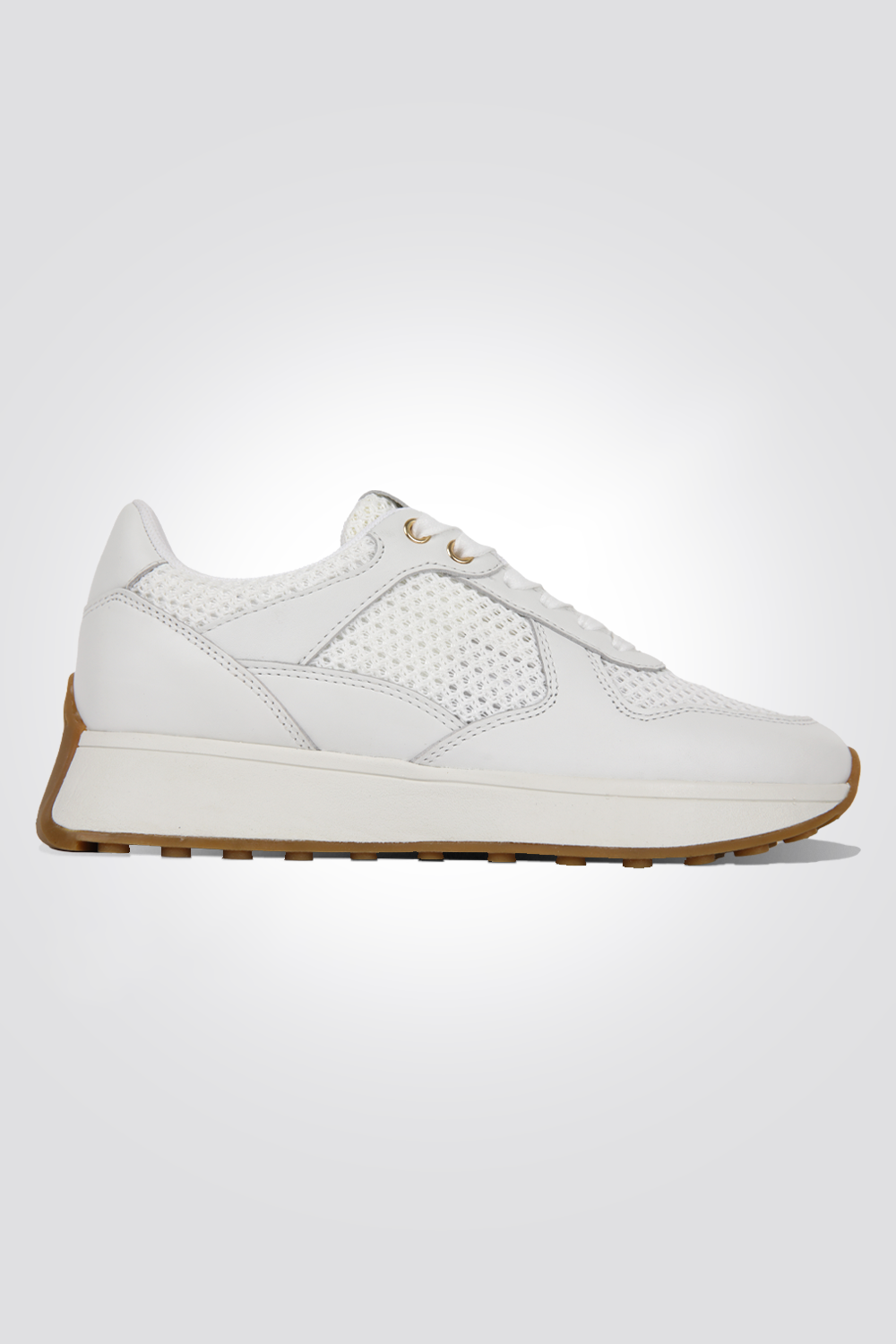 סניקרס לנשים CALZATURA PELLE DONNA בצבע לבן