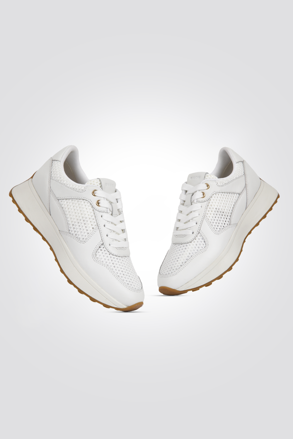 סניקרס לנשים CALZATURA PELLE DONNA בצבע לבן