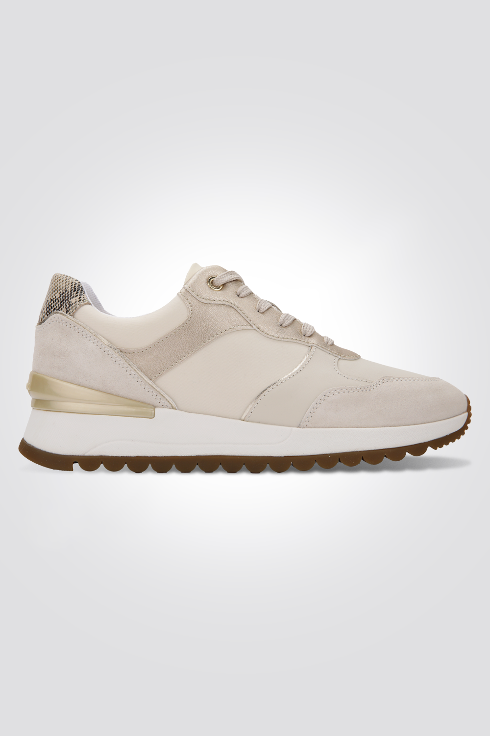 סניקרס לנשים  DDesya B Sand בצבע בז' וזהב