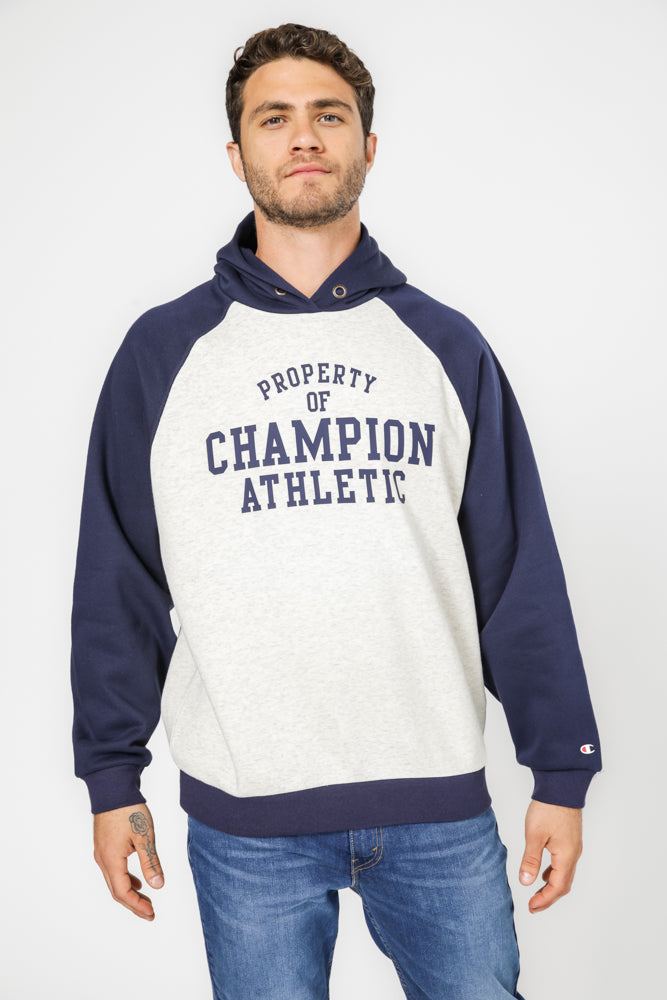 סווטשירט לגברים LEGACY בצבע כחול ושמנת